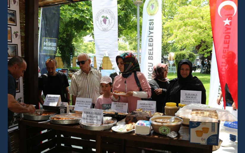 TUZLUKÇU'NUN GASTRONOMİ ZENGİNLİĞİ KONYA'DA GÖZ DOLDURDU.