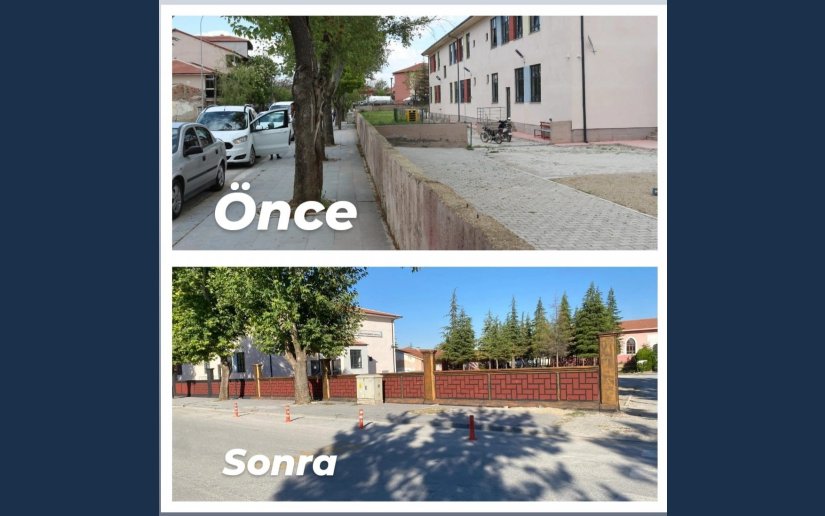 BELEDİYEMİZDEN EĞİTİME VE ŞEHİR ESTETİĞİNE DEĞER KATAN DOKUNUŞLAR..
