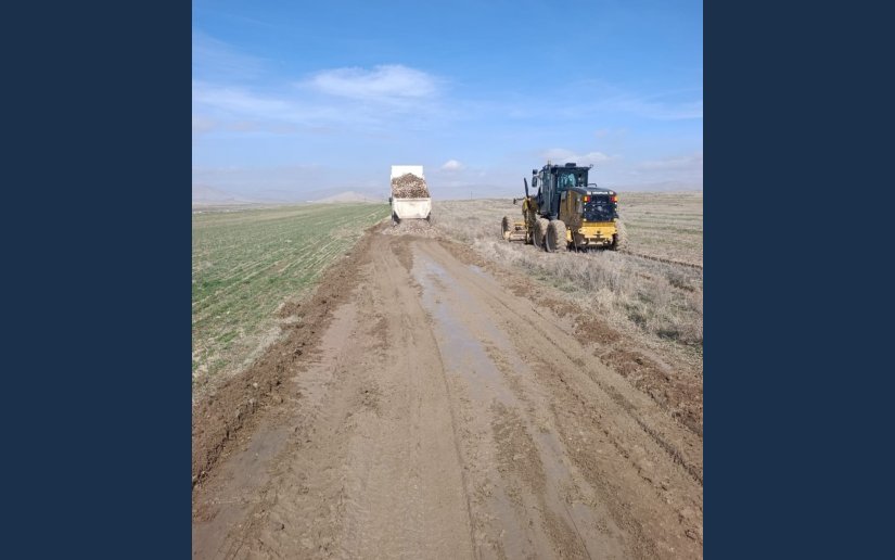 AYDINLAR MEVKİİ’İNDE YOL DÜZENLEME ÇALIŞMALARI