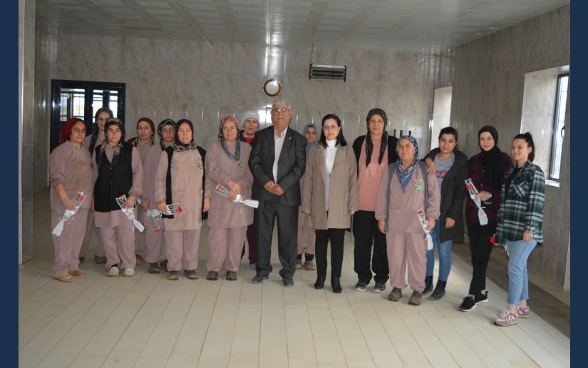 8 MART DÜNYA KADINLAR GÜNÜ ETKİNLİĞİ GERÇEKLEŞTİRİLDİ