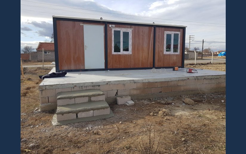 BAĞ VE BADEMLİĞE YENİ SİSTEM KONTEYNERLERİN MONTAJI YAPILDI