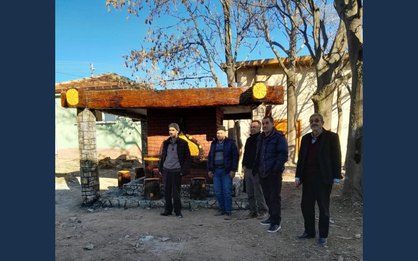 KONARI CAMİİ ÇEVRE DÜZENLEMESİ TAMAMLANDI.