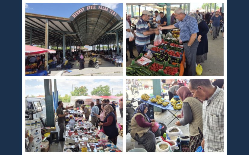 HARMANDA İLÇE PAZARIMIZ