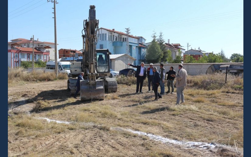 TUZLUKÇU İLÇE EMNİYET AMİRLİĞİ BİNASI İÇİN İLK KAZMA VURULDU