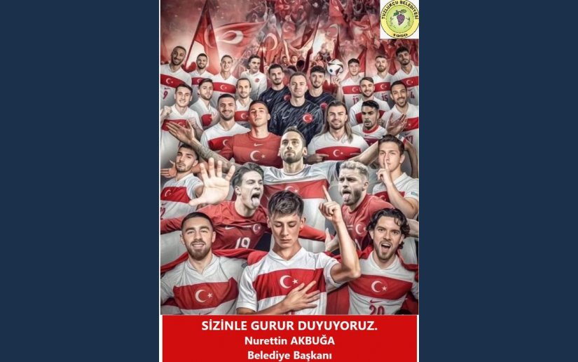 SİZİNLE GURUR DUYUYORUZ 