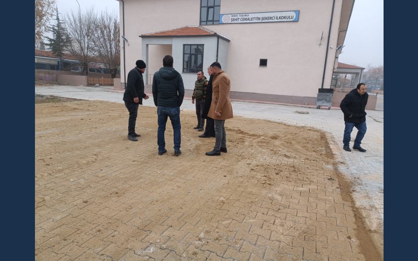 ÖĞRENCİLER İSTEDİ BELEDİYE HEMEN HAREKETE GEÇTİ 