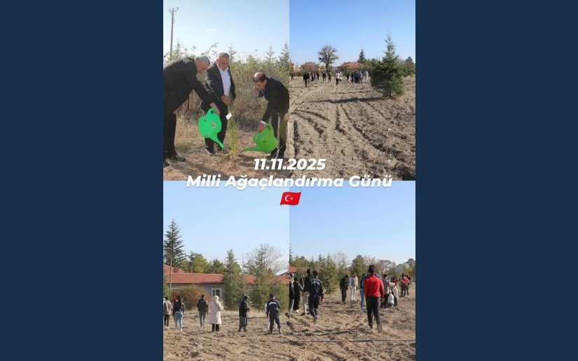 DOĞA İÇİN BİR ARADAYIZ: 11 KASIM’DA İLÇEMİZDE FİDAN DİKİMİ GERÇEKLEŞTİ 