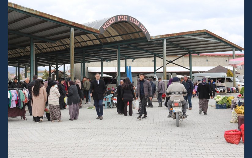 İLÇEMİZ SALI PAZARINDA BU HAFTA
