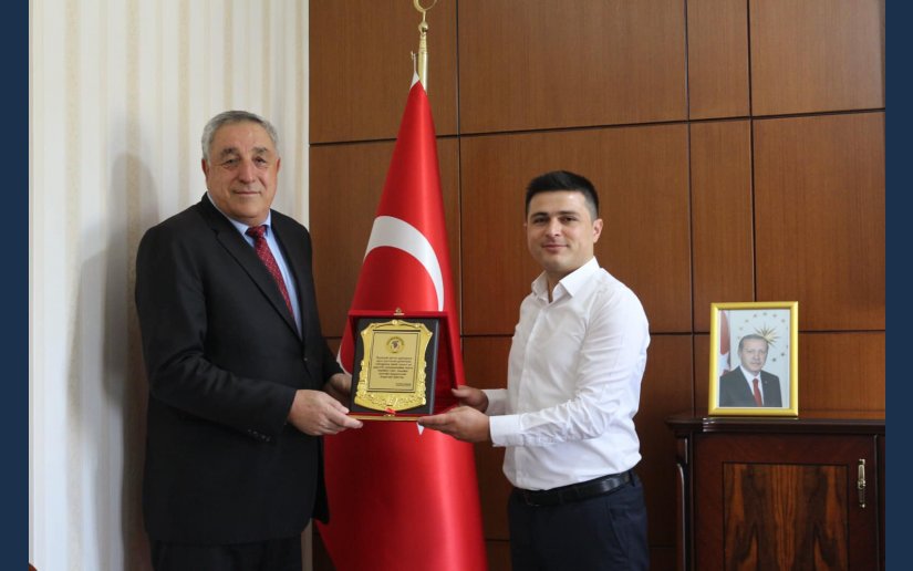 KAYMAKAM KÖROĞLU'YA VEDA ZİYARETİ