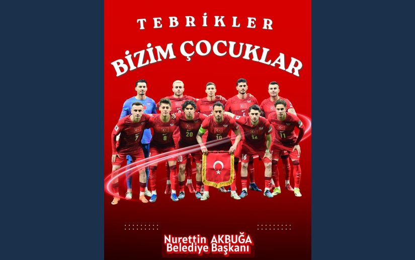 TEBRİKLER BİZİM ÇOCUKLAR !!!     