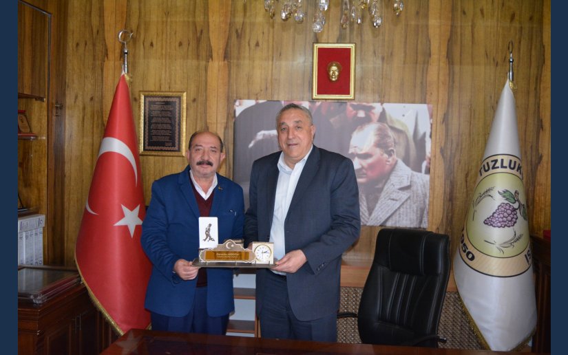 BAŞKAN KOZAN’DAN NURETTİN AKBUĞA’YA ZİYARET.